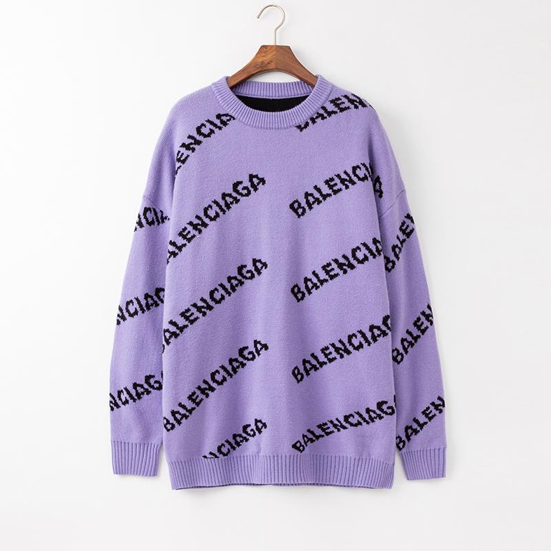 Balenciaga Fashion Letter Pullover Sweater