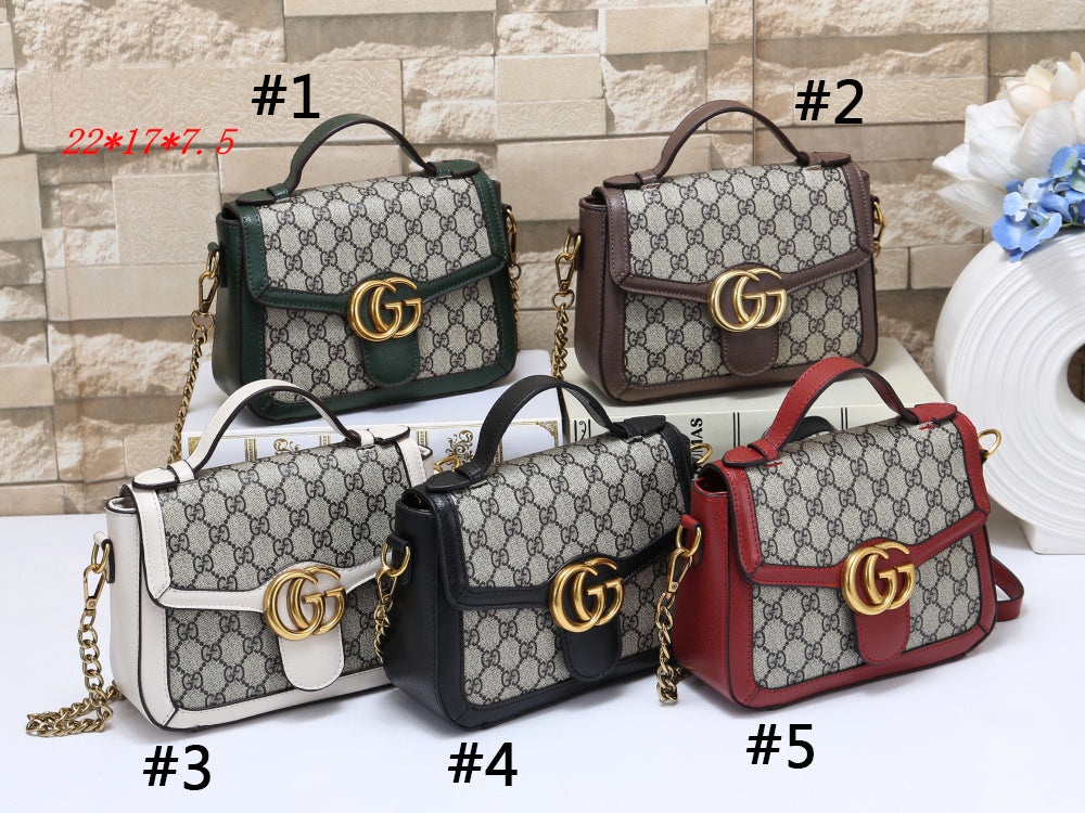 Dior GG Women's GG Canvas Handbag Chain Bag Shoulder Bag