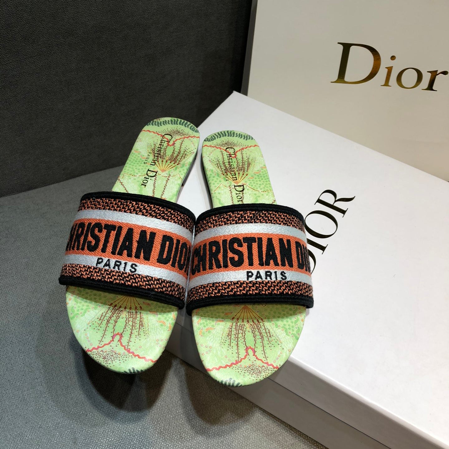 Dior summer new women's slippers shoes