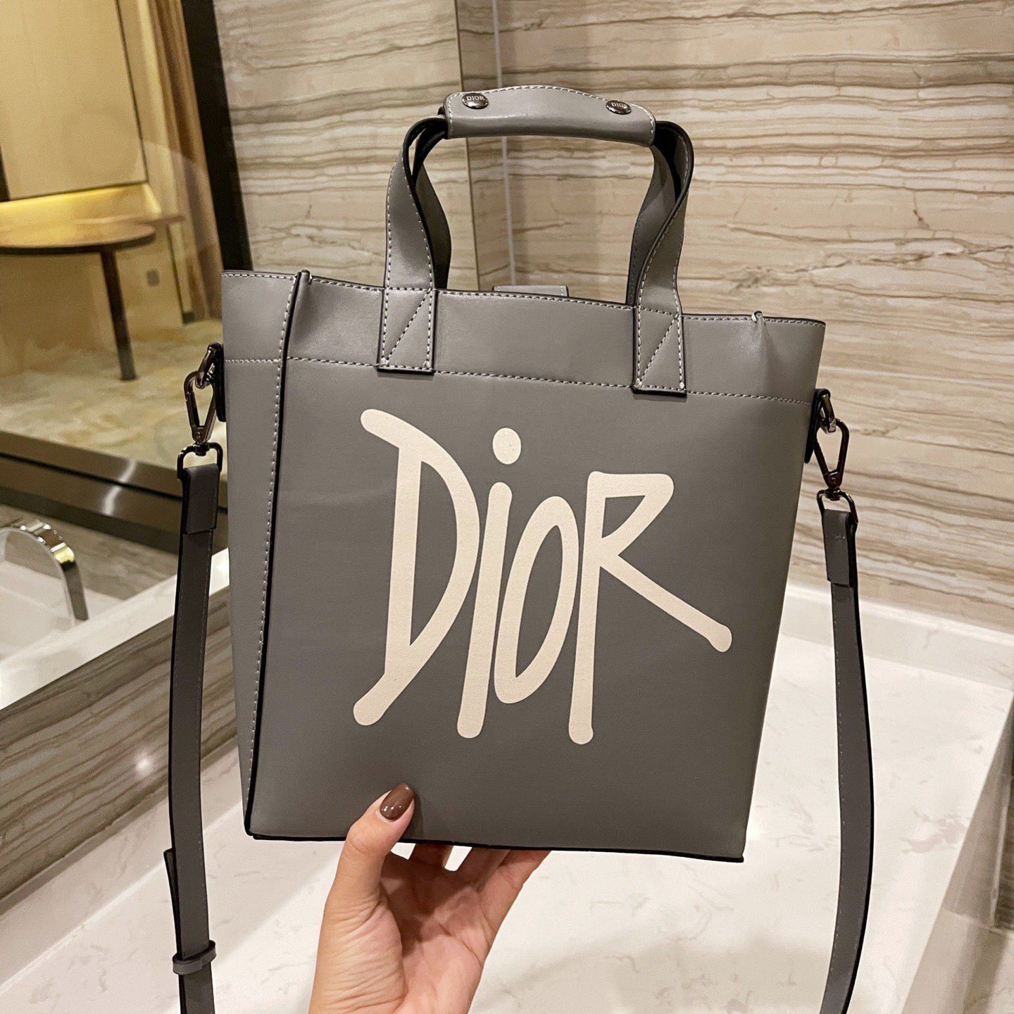 Dior women's tote bag handbag shoulder bag