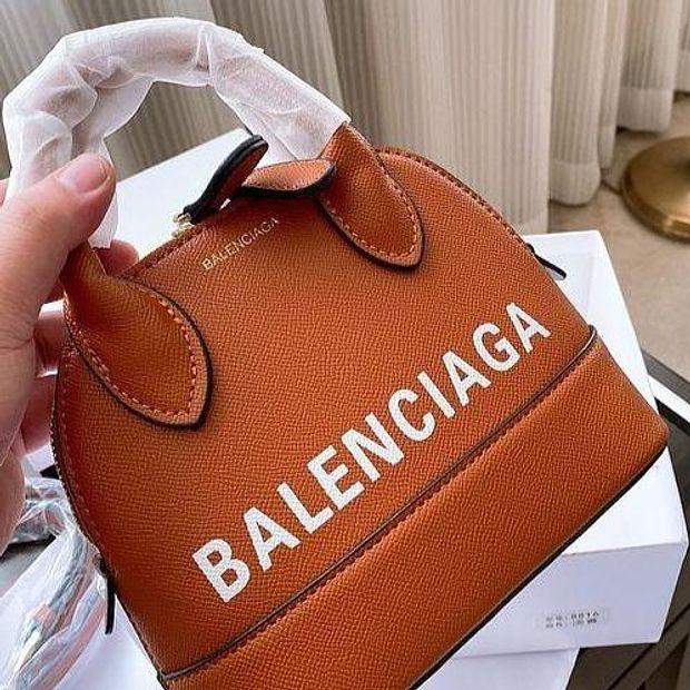 Balenciaga Women Shopping Leather Tote Crossbody Satchel Shoulder Bag