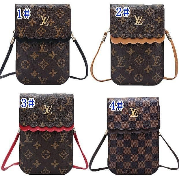 Louis Vuitton LV Fashion Lady Messenger Bag Mobile Phone Bag Cos
