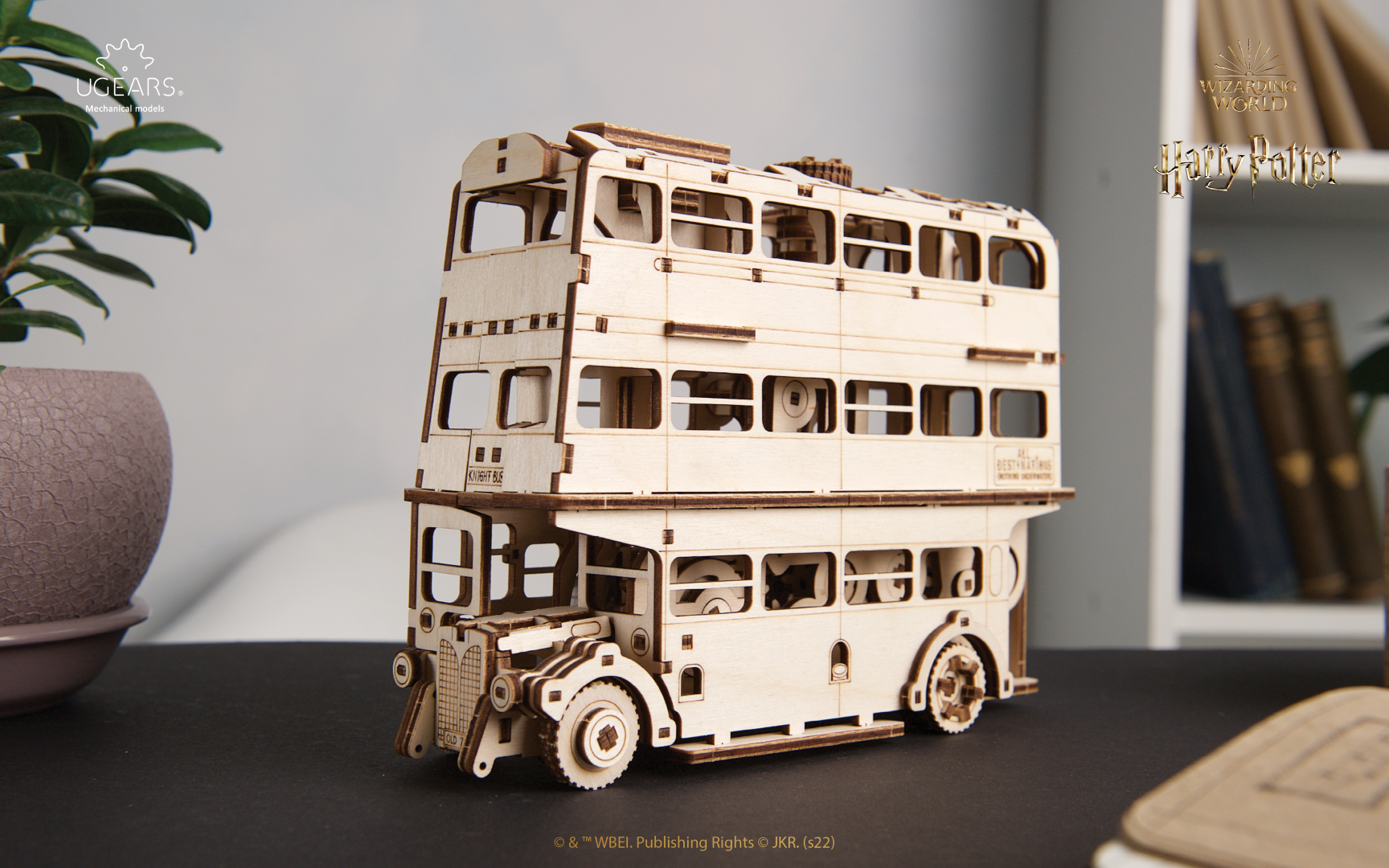 ugears knight bus harry potter