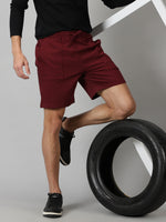 Load image into Gallery viewer, Burgundy French Terry shorts
