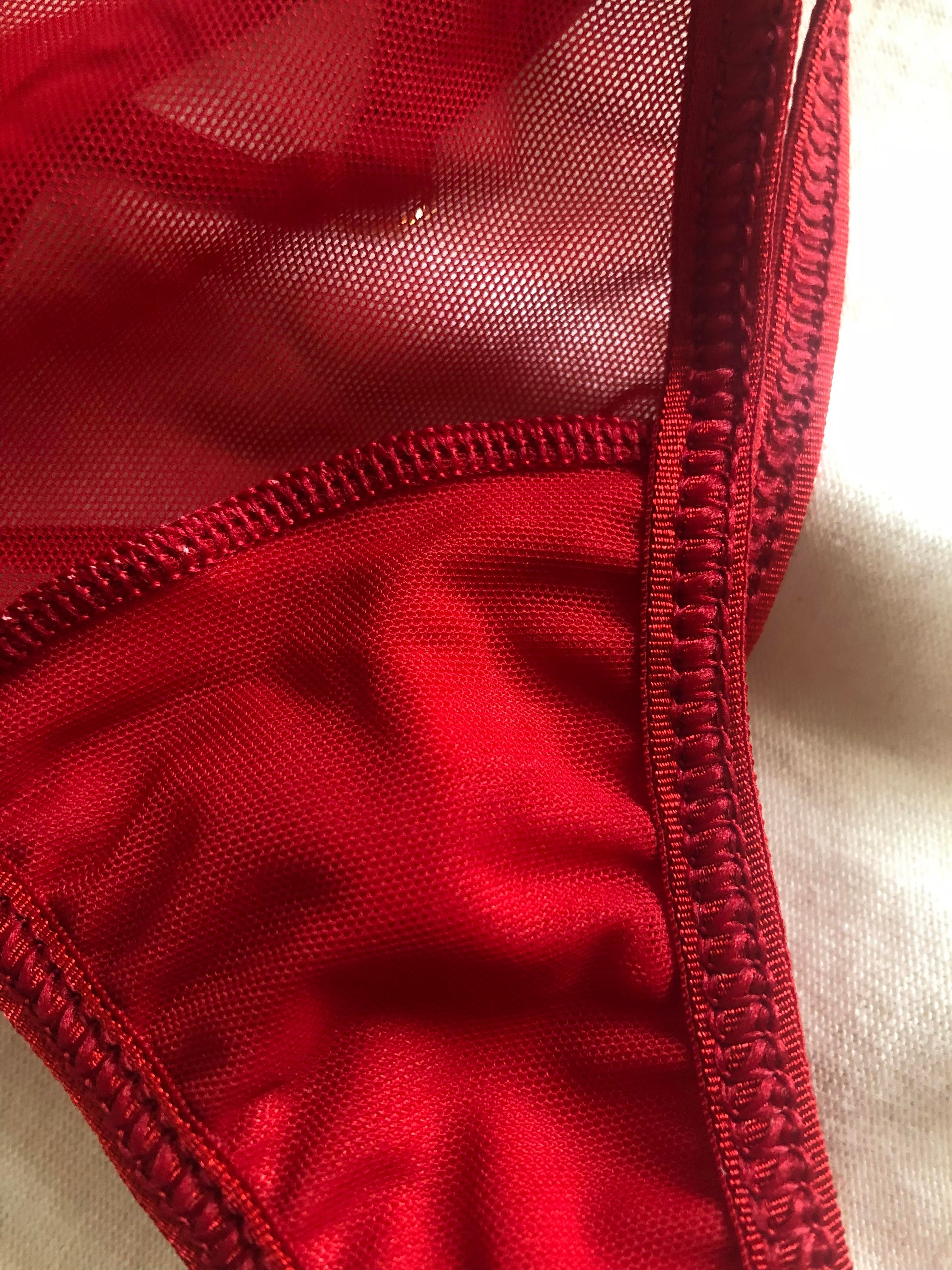 Carmen G-String in Surplus Mesh | Qrucifix