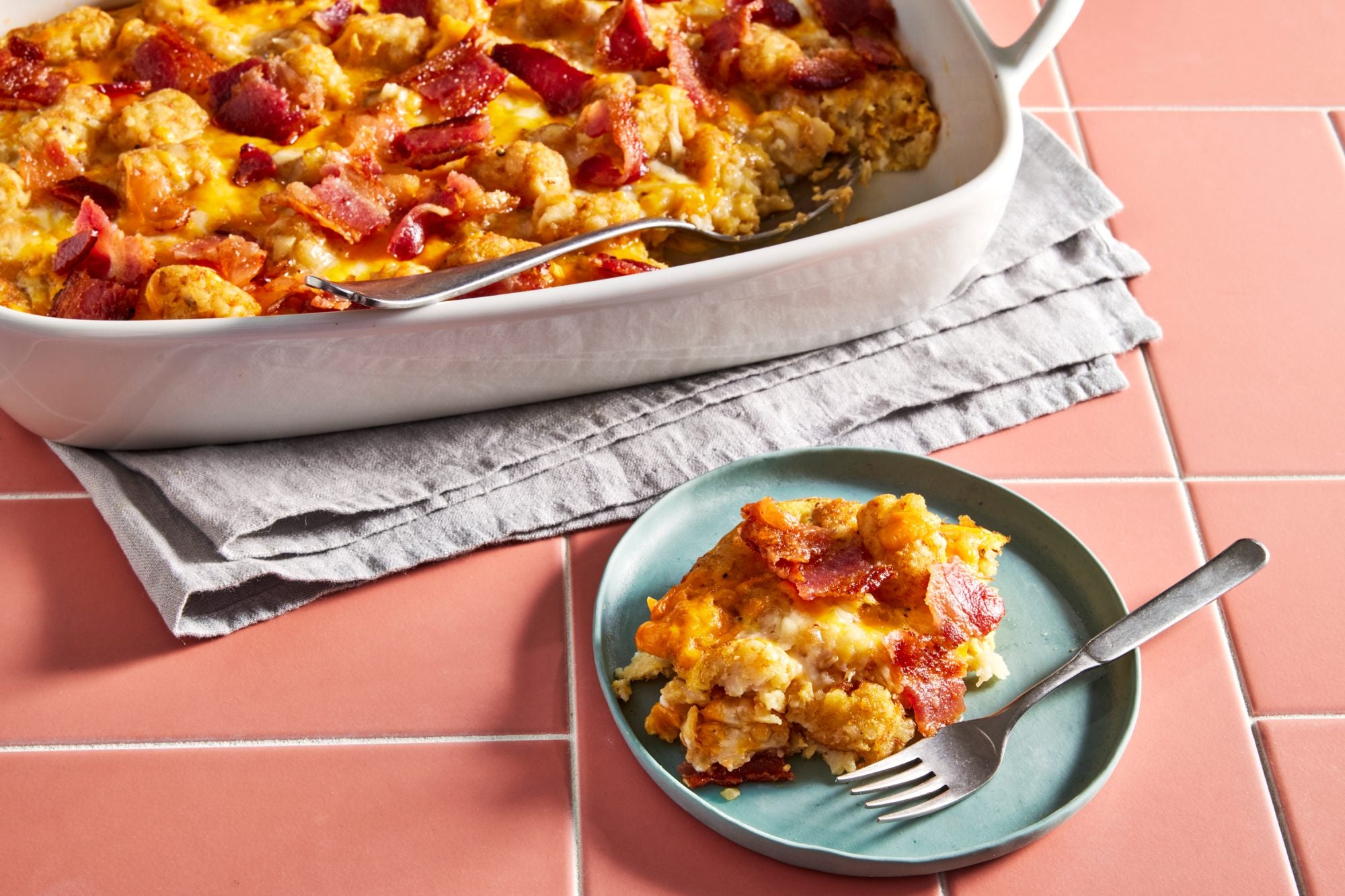 Southern Living Tater Tot Breakfast Casserole for family feast