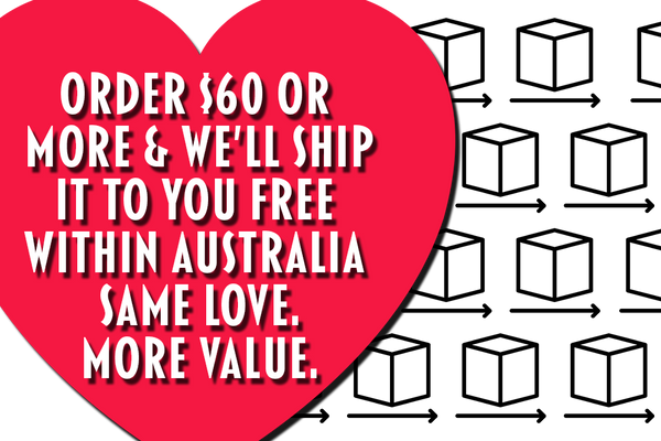 Free Shipping on all order of $60 or more!