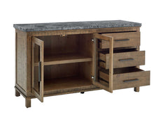 Load image into Gallery viewer, Grayson Marble Top Counter Storage Dining Set
