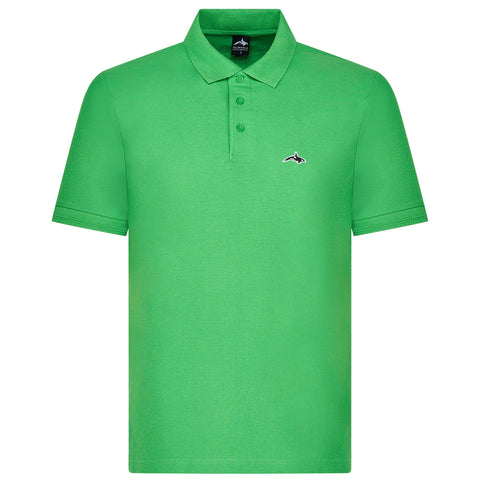 Polo Shirt for Men in Grass Green
