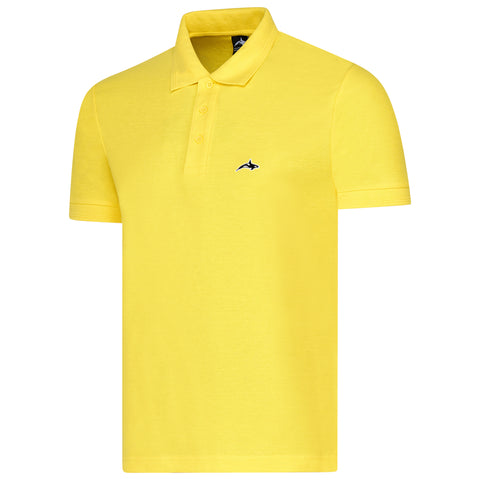 Polo shirt for men in yellow