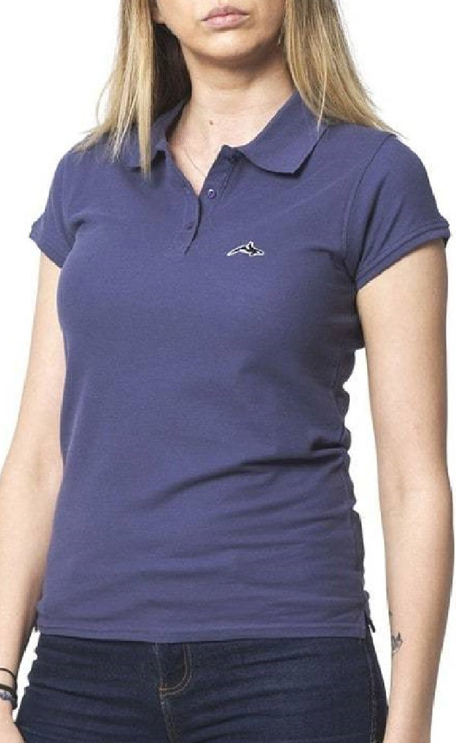 Killer Whale Polo Shirts for Womens 