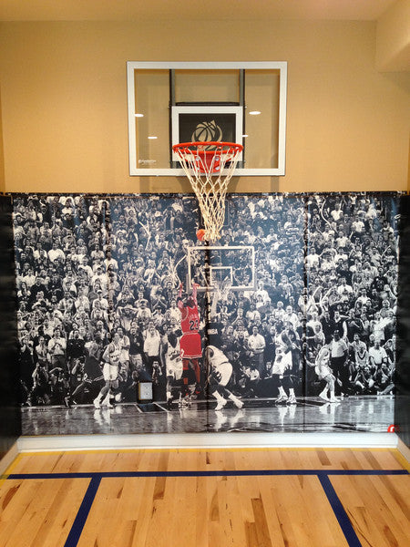 AK Athletics Michael Jordan Wall Pads for under the hoop