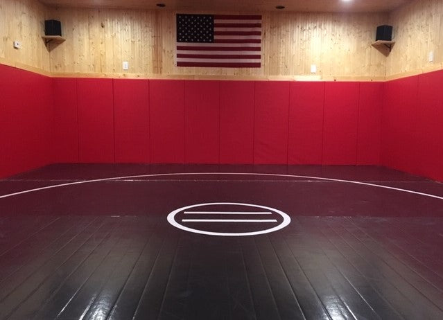 17 X 17 X 1 3 8 Roll Up Wrestling Mat Ak Athletic Equipment