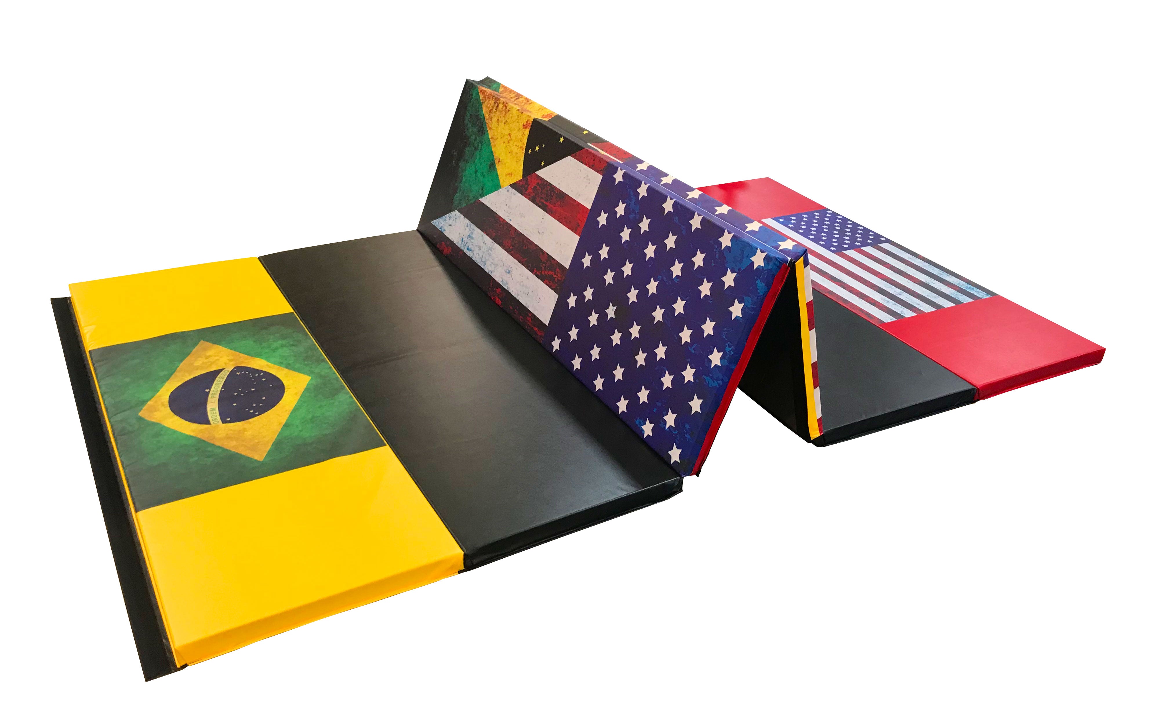 Impact Safe Brazilian Jiu Jitsu Grappling Mat 6' x 12' x 2" AK