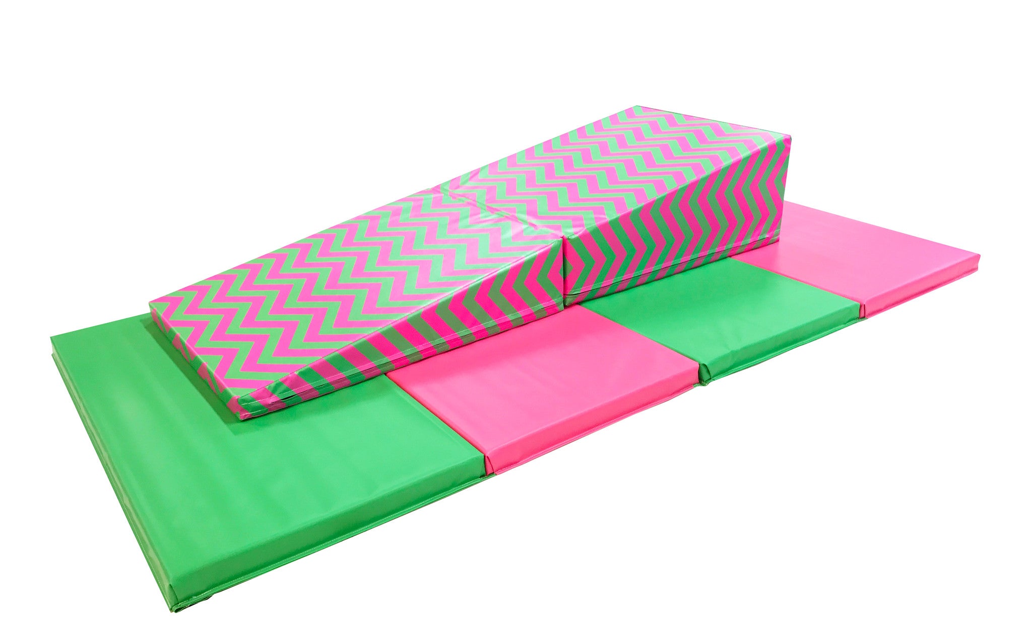 pink gymnastics mat