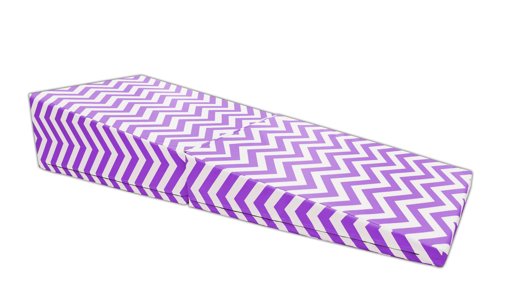 Chevron Zig Zag 29 X 72 X14 Folding Triangle Incline Gymnastics