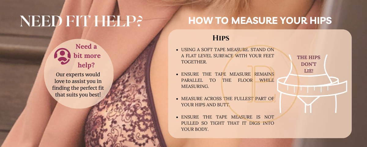 How to measure for underwear