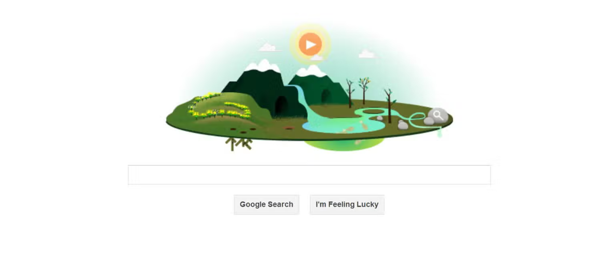 google doodle day of the earth