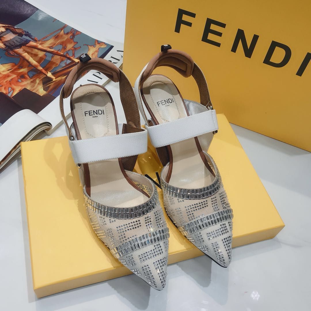 FENDI  Women Casual Shoes Boots fashionable casual leather Women