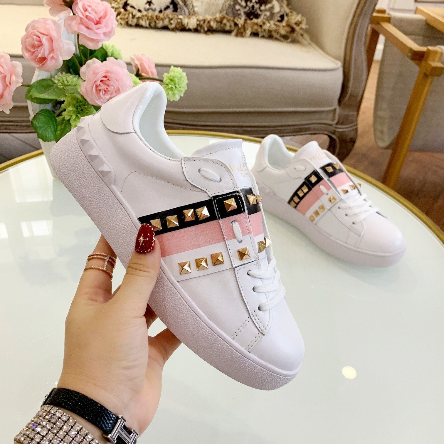 Valentino Woman's Men's 2020 New Fashion Casual Shoes Sneaker Sport   Running Shoes