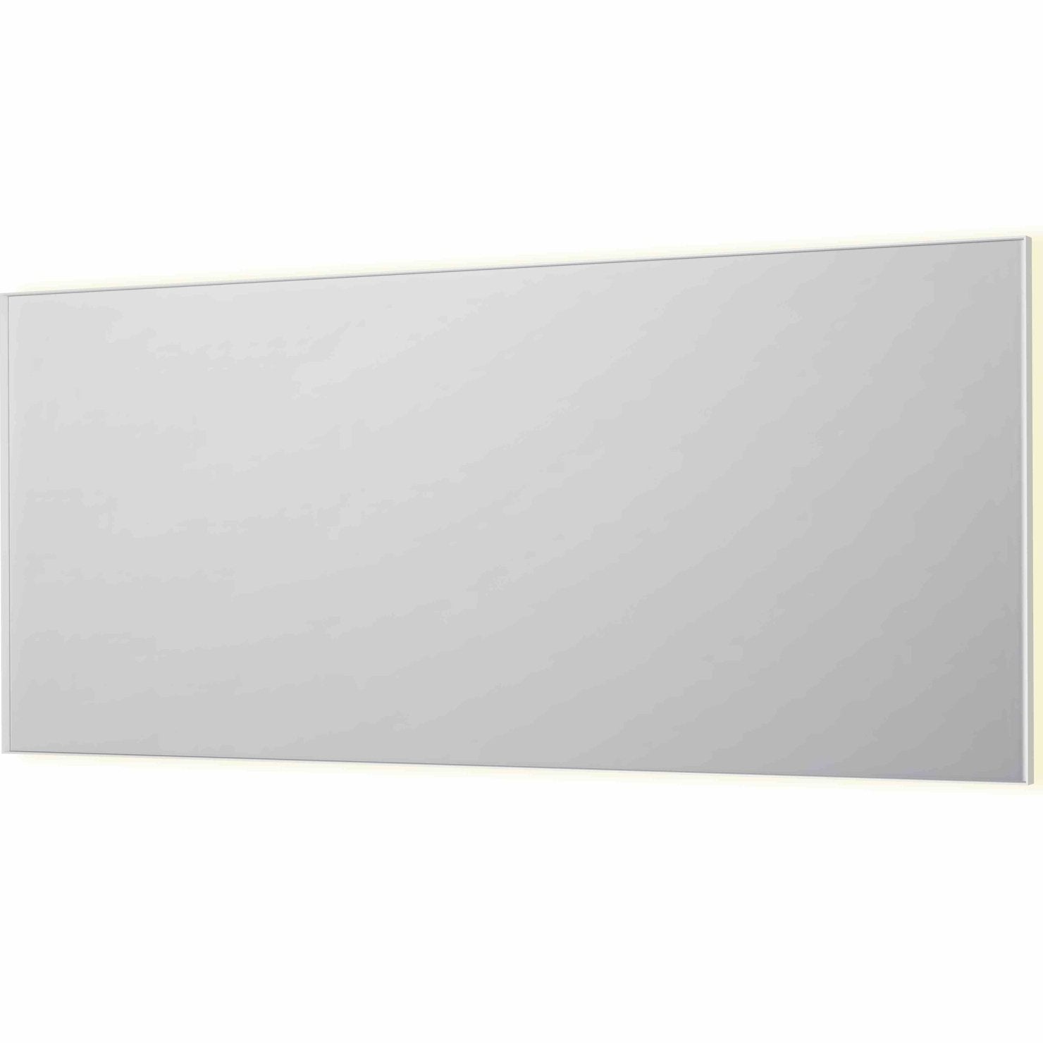 Billede af SP32 spejl med indirekte LED i mathvid - 180x4x80