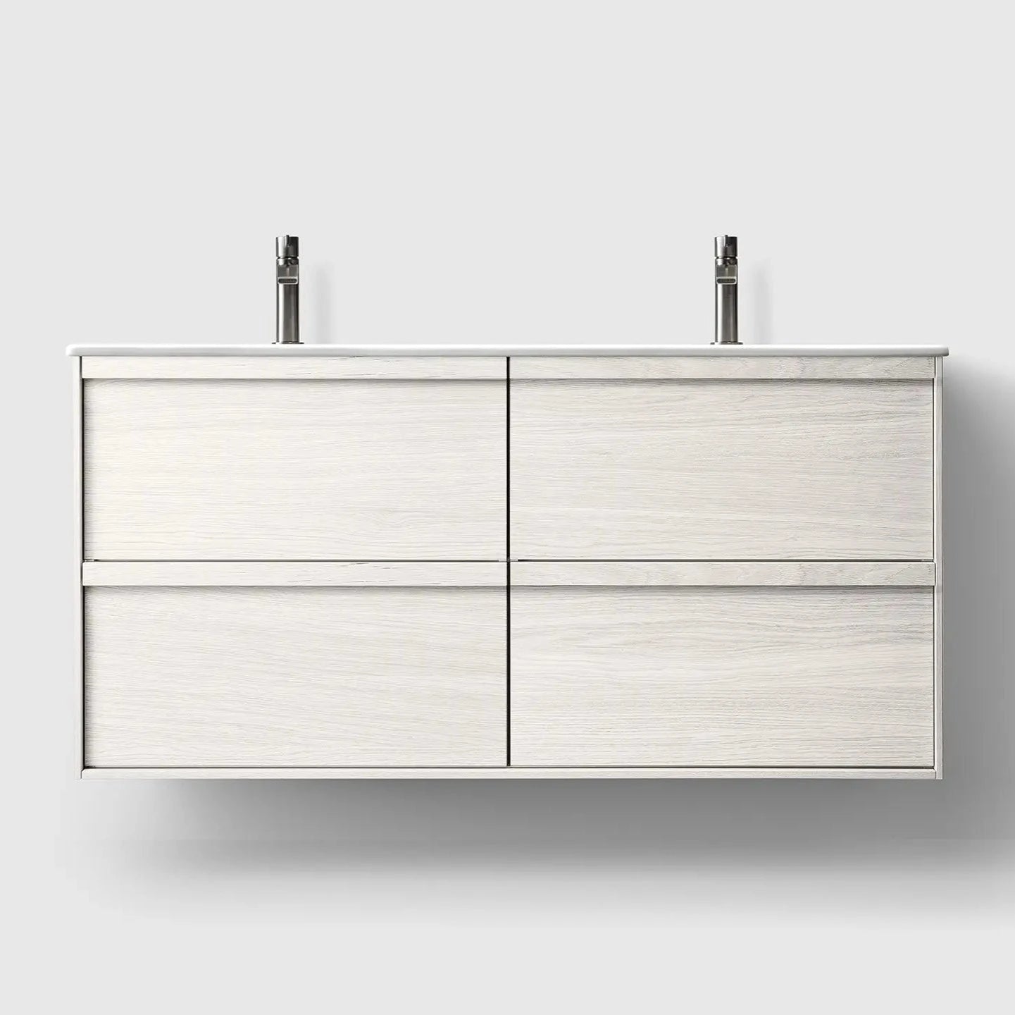 Haven 120 White Wood Med Bordplade Porcelæn