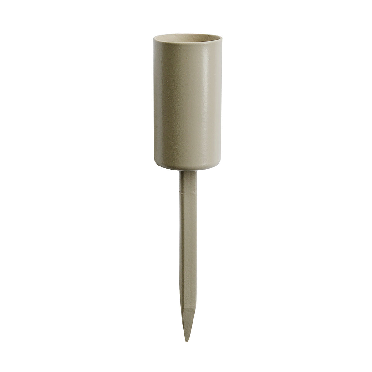 Se MOUD Home SPIKE lysholder - mørk beige hos Bad&Design