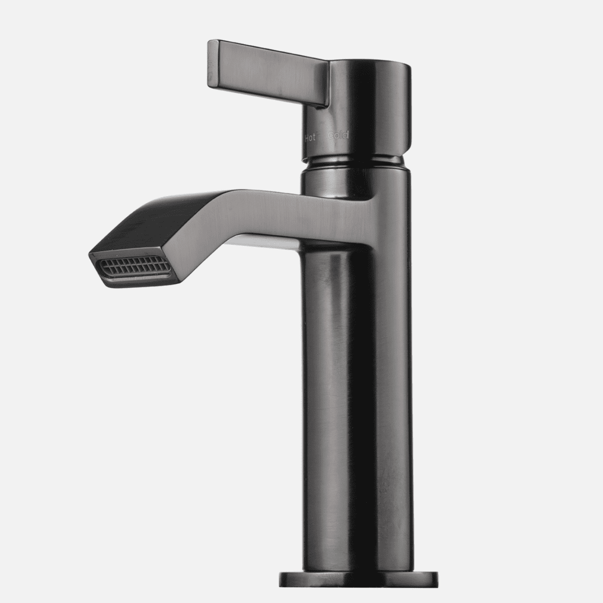 Billede af Tapwell ARM071 håndvaskarmatur - brushed black chrome