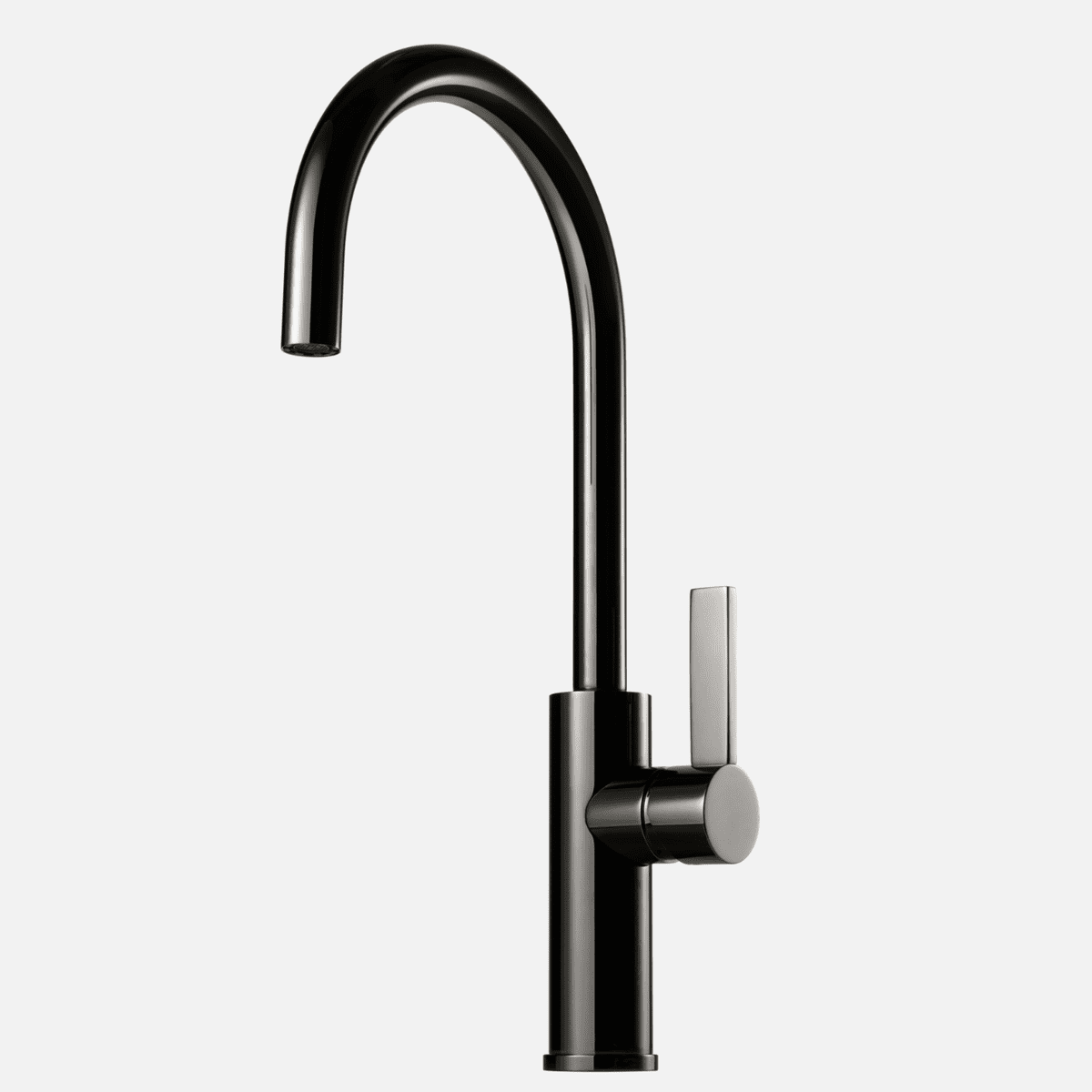 Se Tapwell ARM180 køkkenarmatur - black chrome hos Bad&Design