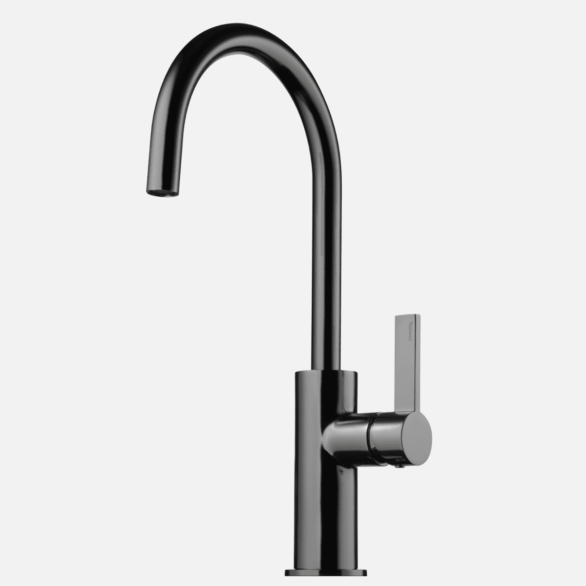 Billede af Tapwell ARM180 køkkenarmatur - brushed black chrome