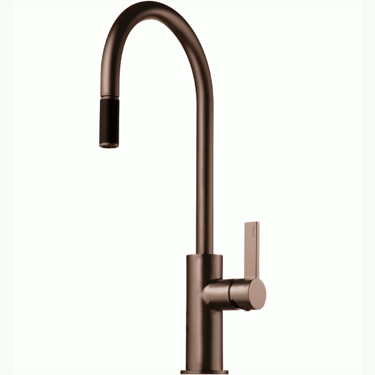 Se Tapwell ARM185 køkkenarmatur m/udtræk - bronze hos Bad&Design