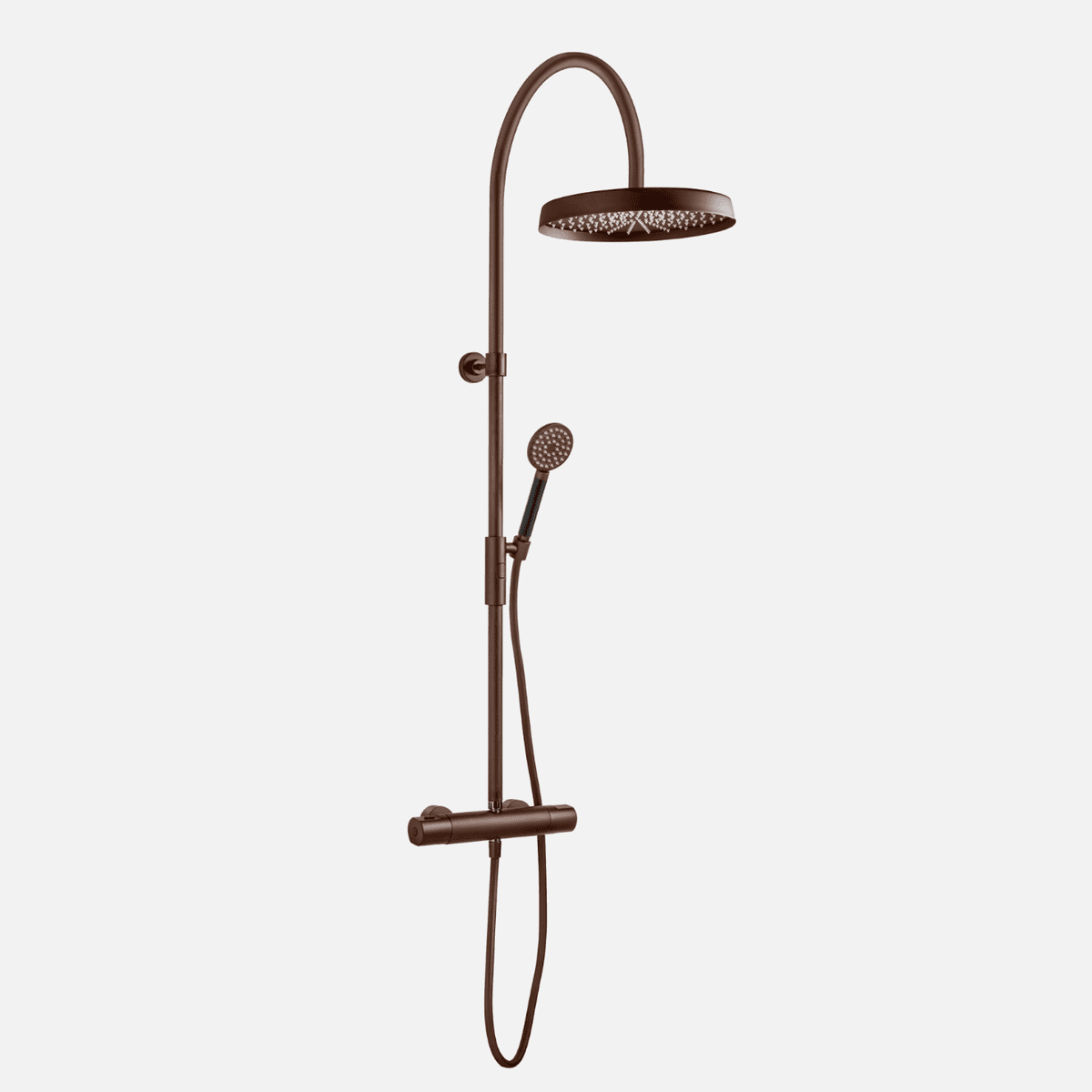 Billede af Tapwell ARM7300 komplet brusearmatur med hoved- og håndbruser - bronze