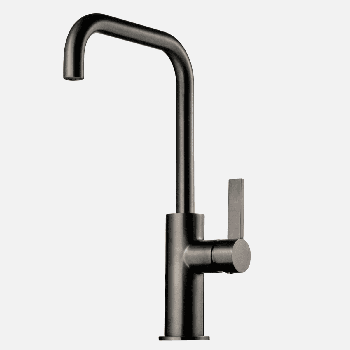 Se Tapwell ARM980 køkkenarmatur - brushed black chrome hos Bad&Design