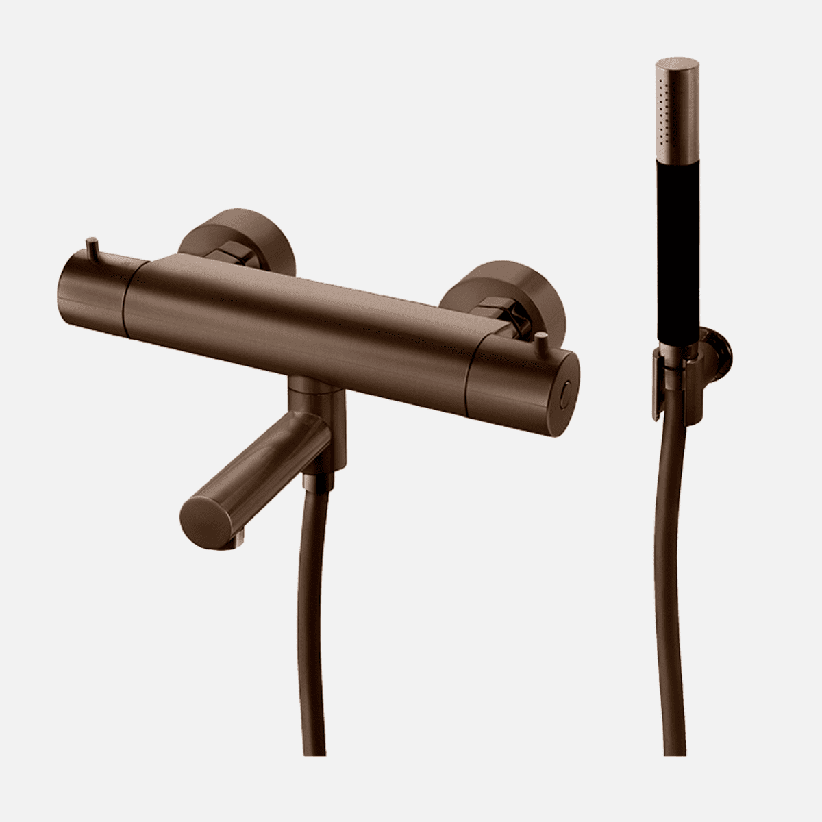 Se Tapwell EVM026-150 kararmatur med håndbruser - bronze hos Bad&Design