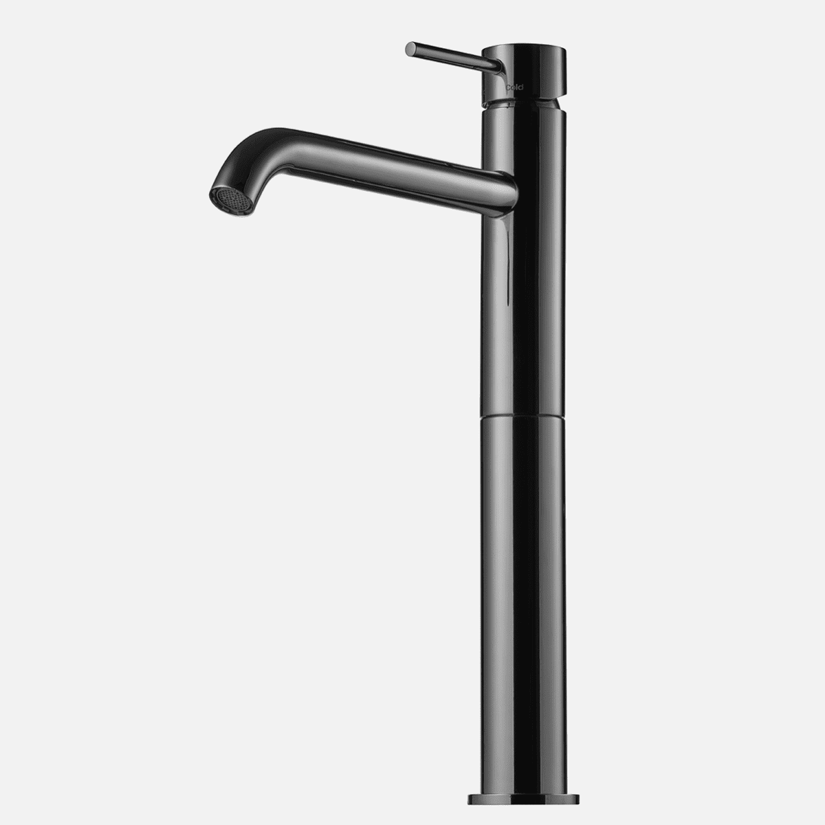 Billede af Tapwell EVM082 håndvaskarmatur, høj model - black chrome