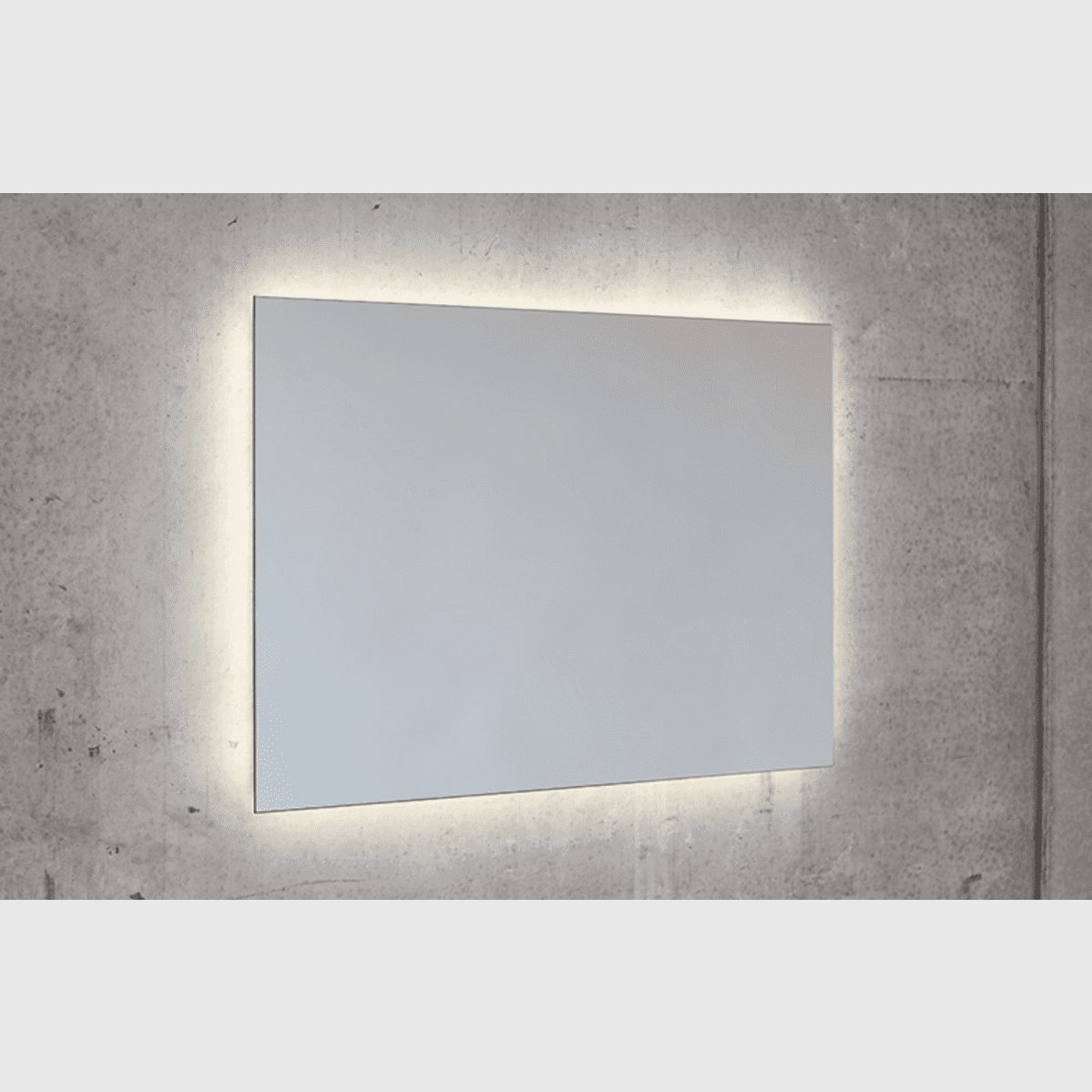 J.N. Bech Semplicitá spejl - back light - 120x79cm