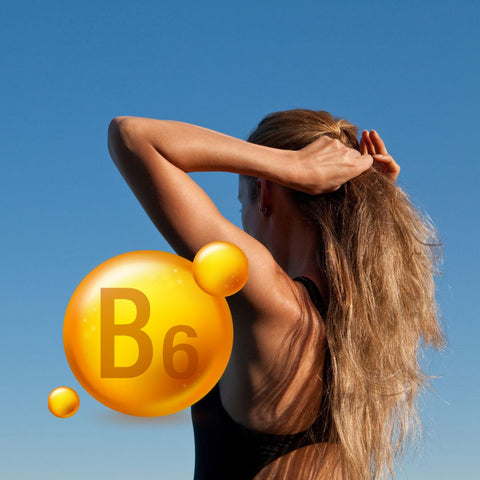 vitamina b6 para el pelo