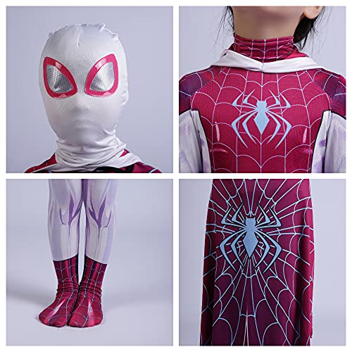 spider gwen stacy girl costume for girls kids ghost spiderman suit Hal –  ToysCentral - New Zealand