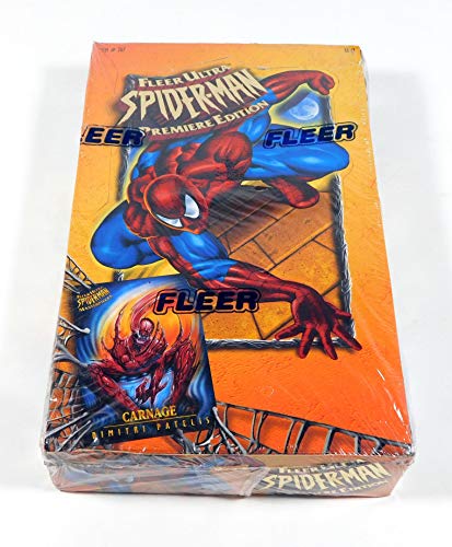 Ultra Spider-Man Premiere Edition Trading Cards Box -36 Count – ToysCentral  - New Zealand