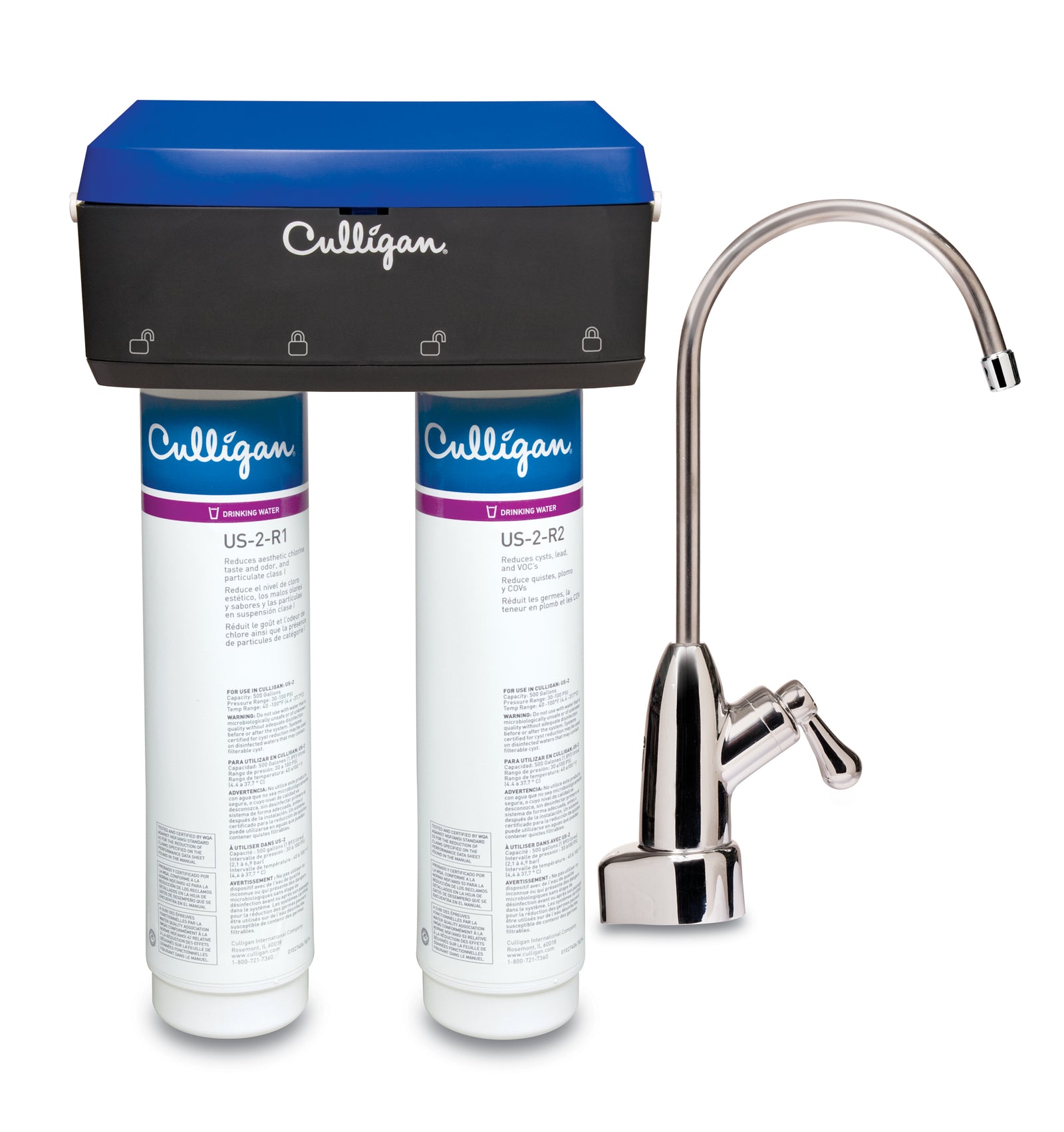 Two Stage Direct Connect Water Filtration | CulliganDIY