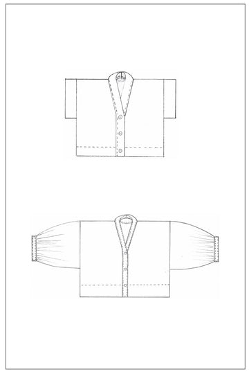 ZW Gather Dress - PDF Pattern – Birgitta Helmersson