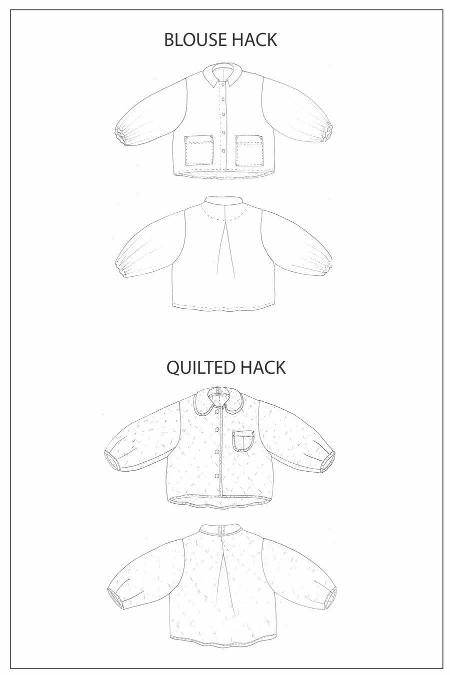 ZW Bell Jacket - PDF Pattern – Birgitta Helmersson