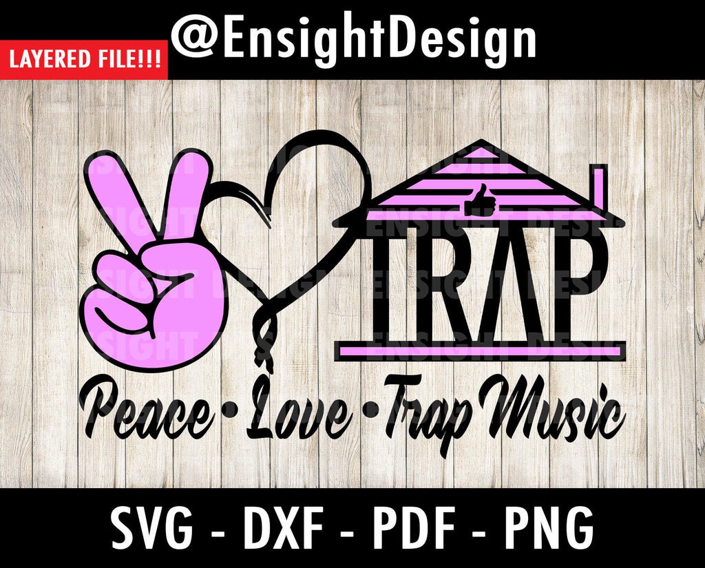 Download Peace Love Trap Music Ensight Design