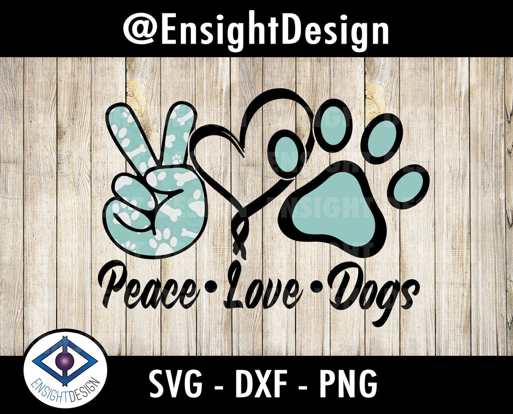 Free Free 200 Peace Love And Dogs Svg SVG PNG EPS DXF File