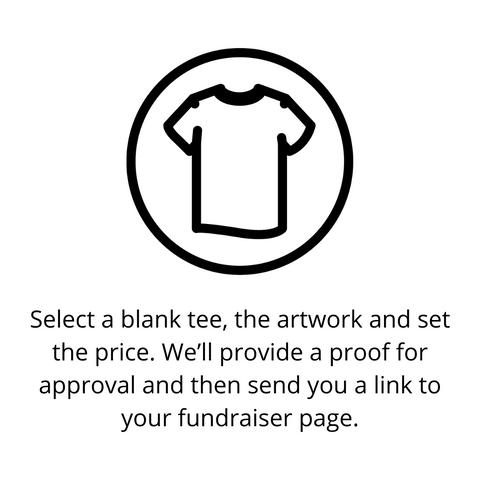 Select a blank tee icon