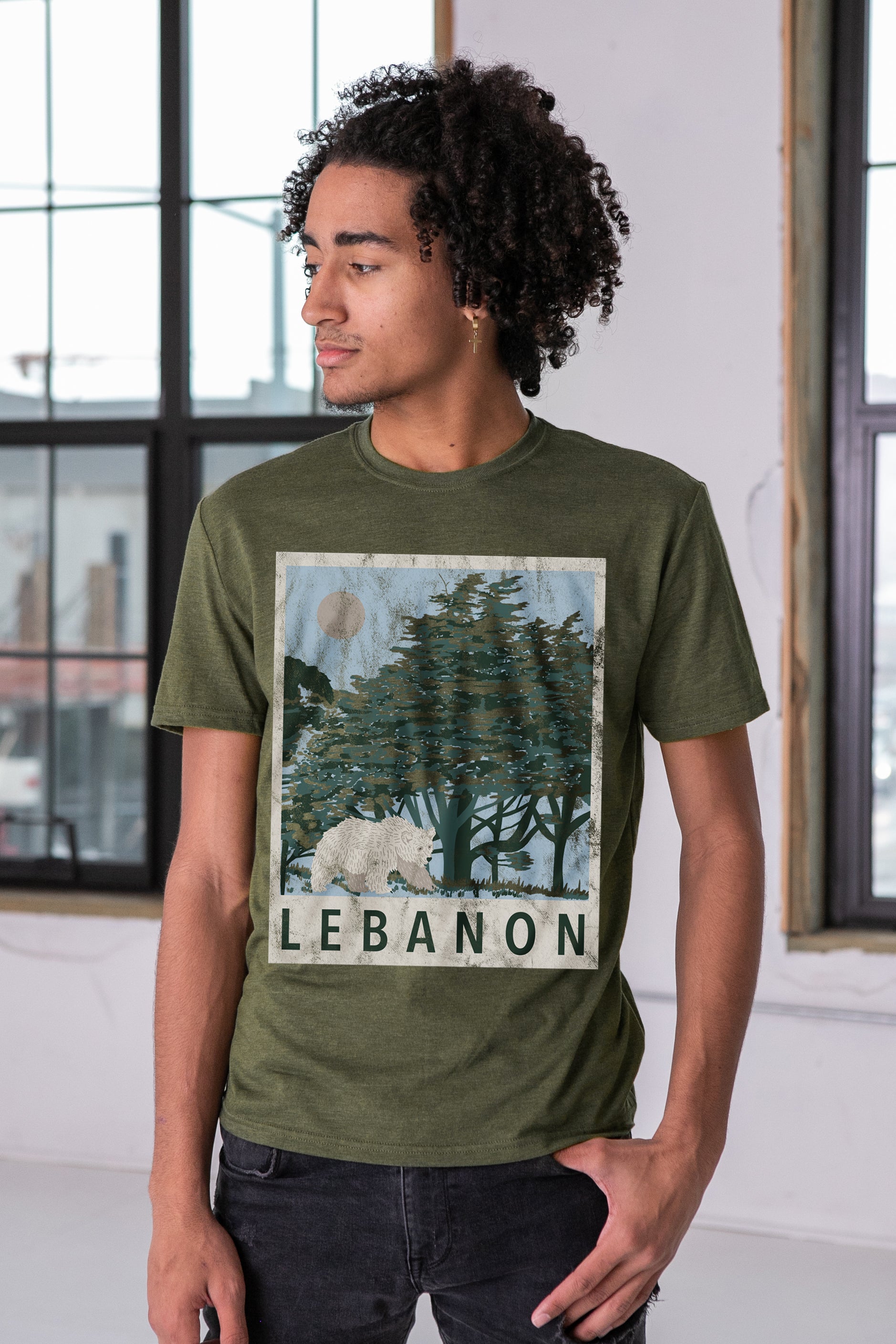 Lebanon Travel Unisex Eco-Triblend Tee