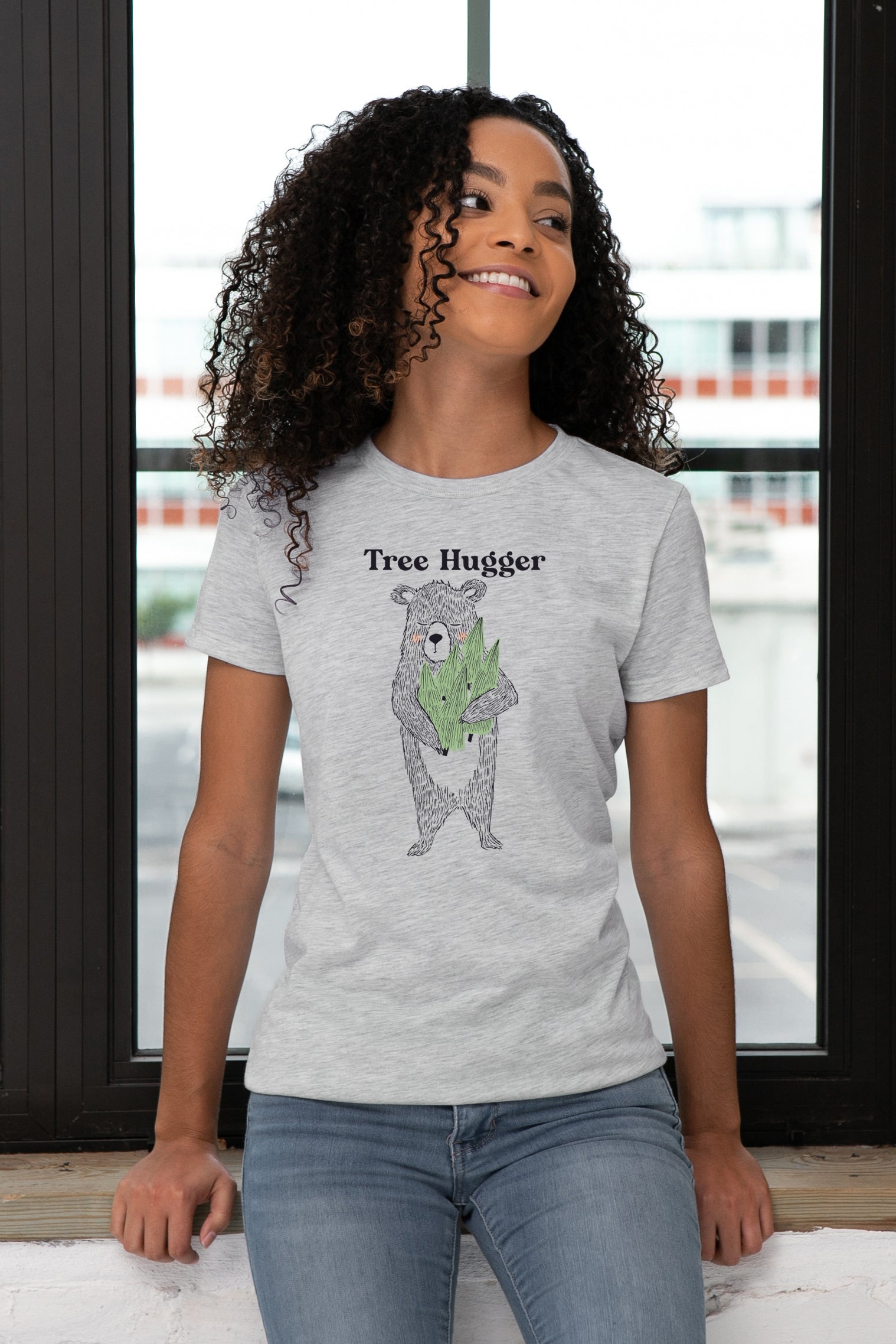 Tree Hugger Ladies Eco-Triblend Tee