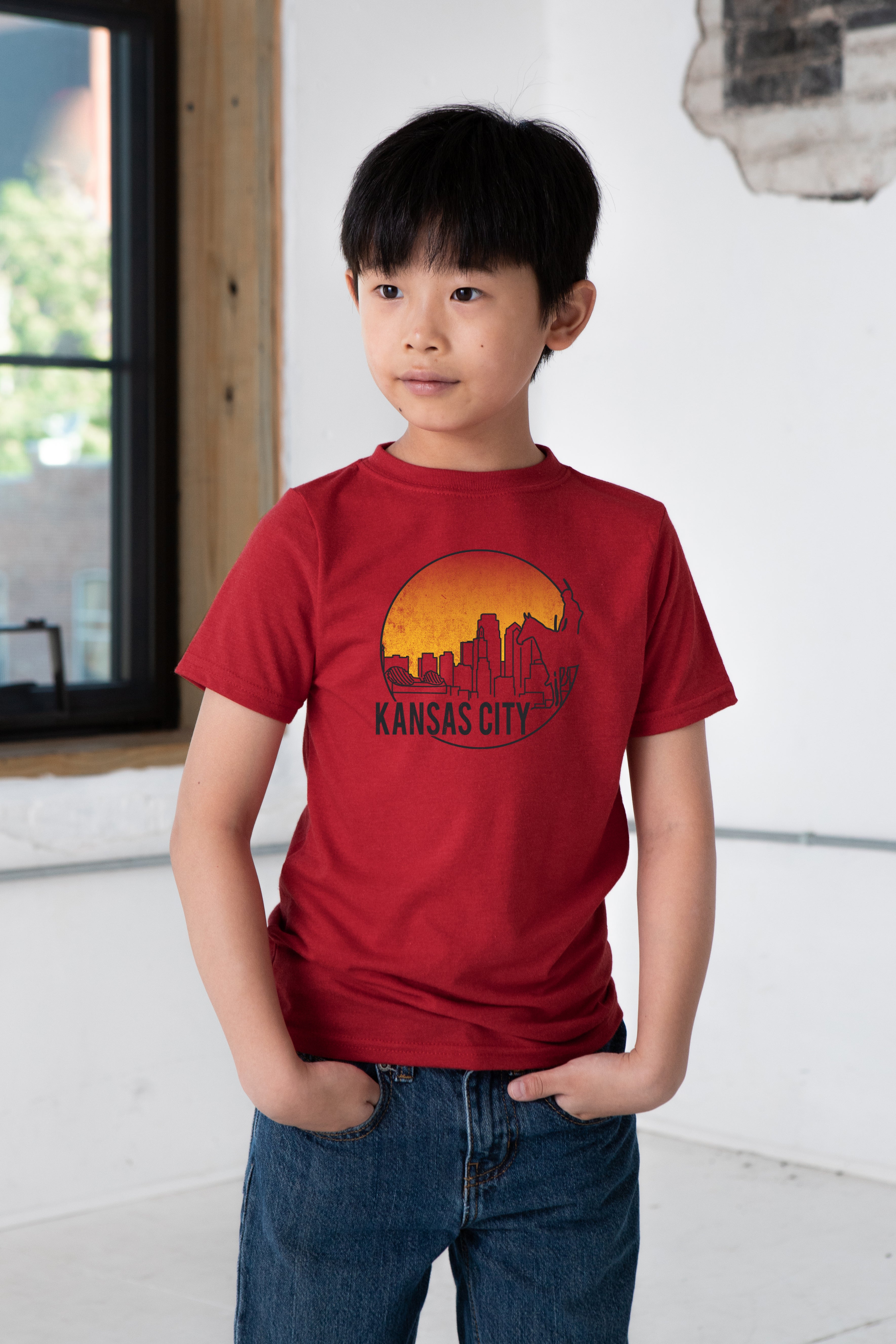 Kc Scout Youth Eco-Triblend Tee