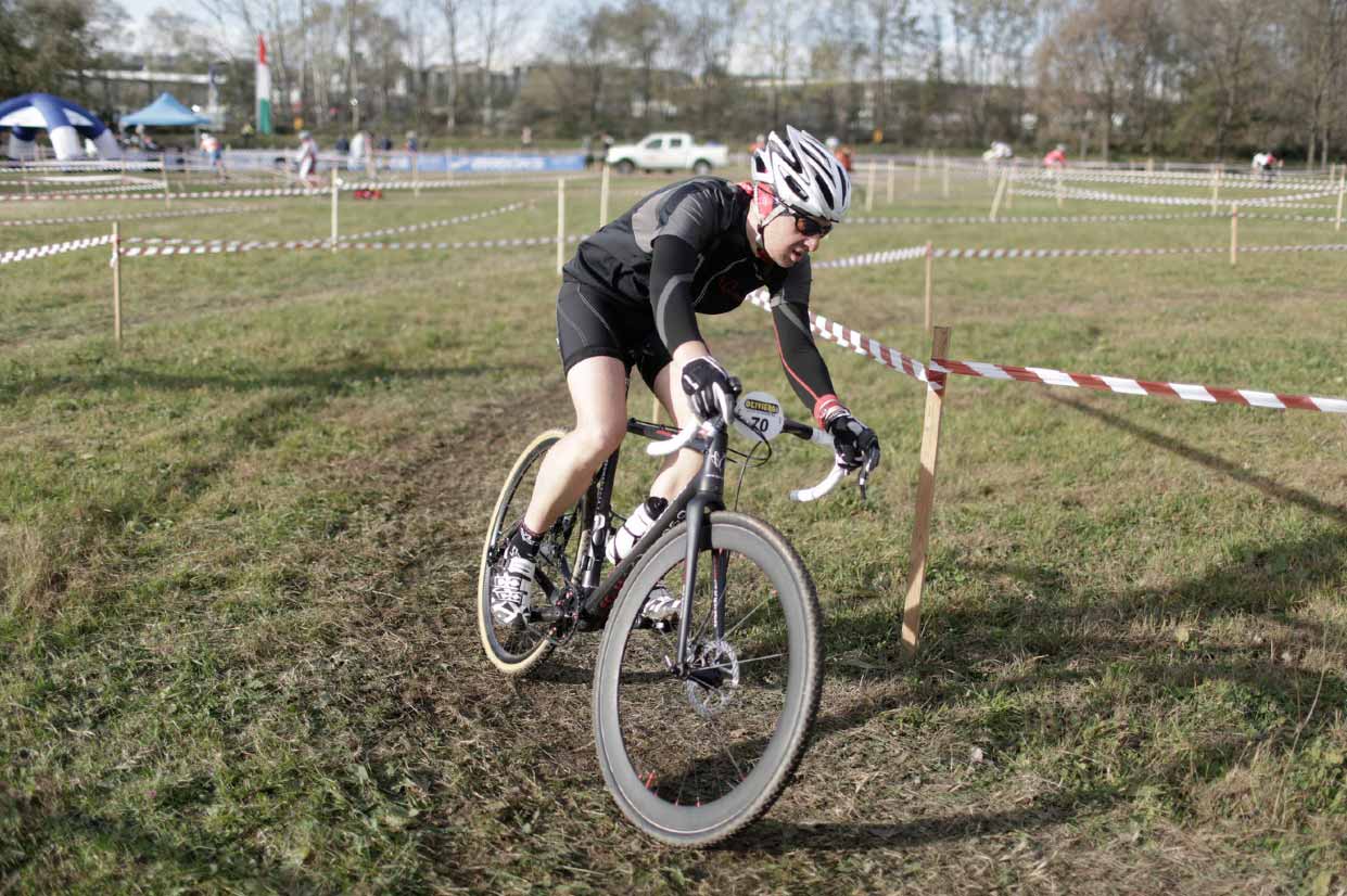 At a Cyclocross race in 2013.