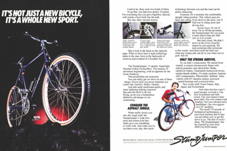 This Specialized Stumpjumper advertisement 